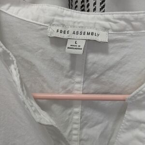 Free Assembly White Shirt